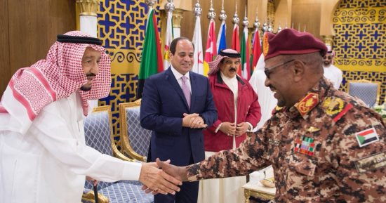 السيسي وعدد من القادة العرب يشهدون المرحلة النهائية لتدريب "درع الخليج 1" - صور