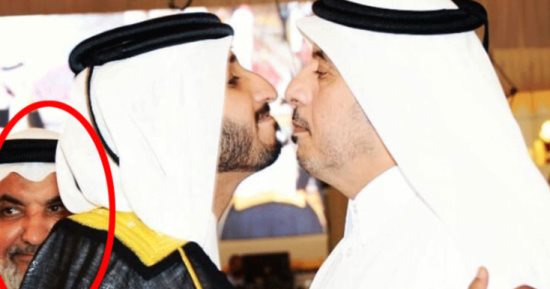 النعيمى فى حضن رعاة الإرهاب.. رئيس وزراء قطر يحتفل مع إرهابى مطلوب من الدوحة
