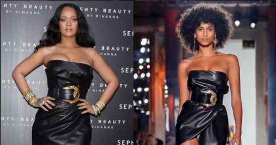 ريهانا vs إيمان همام.. نفس الفستان من Versace ..مين أحلى ؟