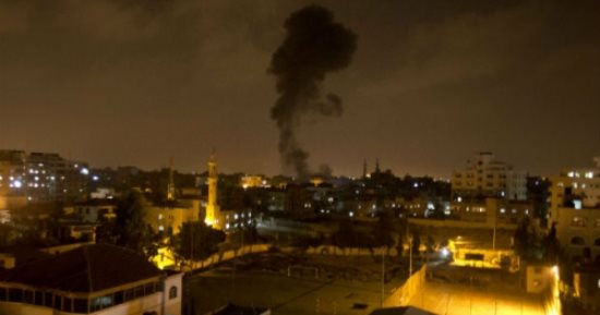 مدفعية الاحتلال الإسرائيلى تستهدف نقطة رصد وسط قطاع غزة
