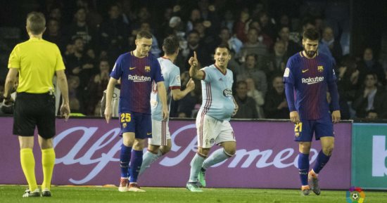 فيديو.. برشلونة يسقط فى فخ التعادل أمام سيلتا فيجو بالدورى الإسبانى