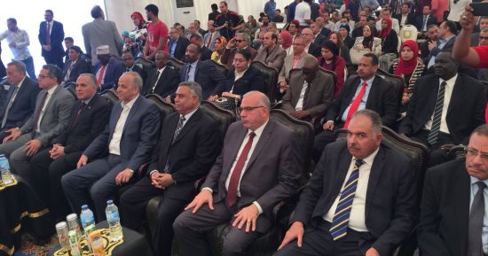 الاحتفال بيوم المياه العالمى بالقناطر الخيرية بحضور وزيرى الرى والآثار