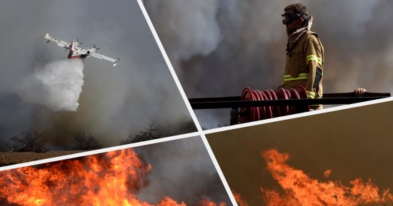 إعلان حالة الطوارئ فى ولاية أوكلاهوما الأمريكية بسبب حرائق الغابات