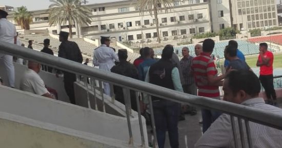 أزمة فى ملعب الترسانة وشبين بسبب الجماهير