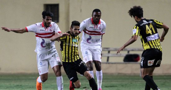 فيديو وصور.. حارس المقاولون يتصدى لتسديدة "عنتر" ويرفض تقدم الزمالك 