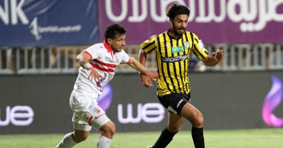 فيديو وصور.. تسديدة محمود عبد العزيز تهدد مرمى المقاولون العرب فى الدقيقة 67