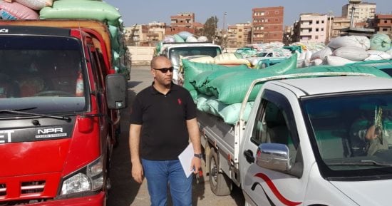 25 منفذاً بكفر الشيخ يستقبل 5902 طن و519 كيلو قمح خلال 3 أيام 