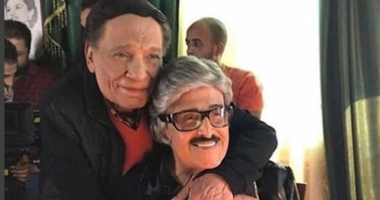 حسن الرداد ينشر صورة تجمع عادل إمام وسمير غانم :"عمالقة الكوميديا العرب"