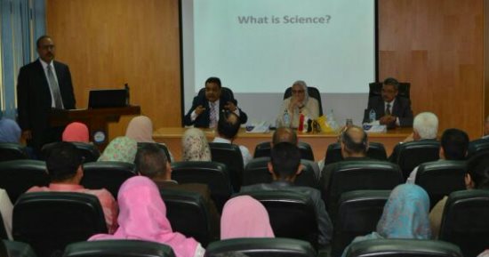 ورشة عمل تحت عنوان " أنواع الميكروسكوب الإلكتروني" بالإسكندرية