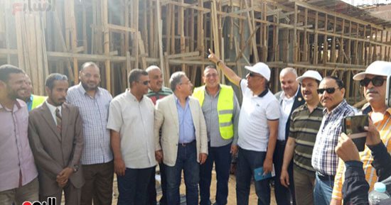 صور.. تفاصيل زيارة وفد البرلمان لمشروع مستشفى ادفو العام بأسوان