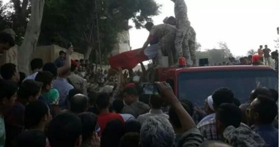 صور.. جنازة شهيد سيناء بطوخ.. ووالدته: "خدوا بالكم من زمايله كان بيحبهم قوى"