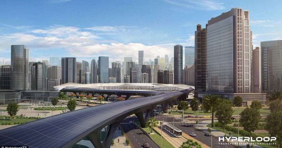 تشغيل أول قطار Hyperloop بدبى فى 2020 وخطة لربط مدن الشرق الأوسط معا