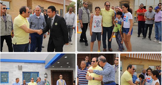 المتحدث باسم الرئاسة ينشر فيديو تفقد السيسى لأعمال تطوير طريق القاهرة العين السخنة