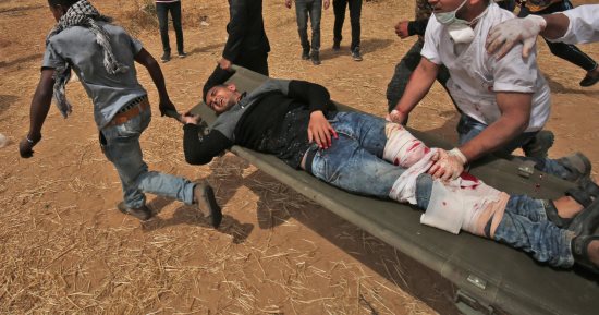 استشهاد شاب فلسطينى برصاص الاحتلال الإسرائيلى شرق قطاع غزة 