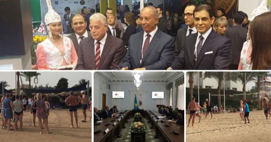 صور.. السياحة الأوروبية تنعش فنادق البحر الأحمر.. الألمان فى المقدمة ونسبة الإشغال تصل 60%.. ومحافظا البحر الأحمر وجنوب سيناء يروجان للسياحة بمعرض كازاخستان الدولى بمدينة ألماطى
