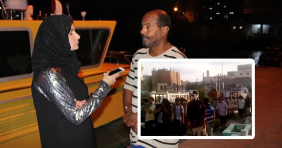 فيديو وصور.. أول صحيفة مصرية بموقع الحادث الدامى.. حادث ميناء التواهى أبشع مجازر الحوثيين فى عدن.. شهود عيان يروون تفاصيل الحادث: "البحر ابتلع 20 أسرة فى لحظات..وفيه جثث مطلعتش" 