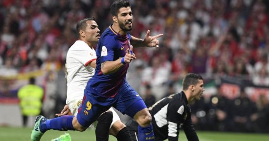 فيديو.. برشلونة يتقدم على ريال مدريد بهدف سواريز فى الدقيقة 10