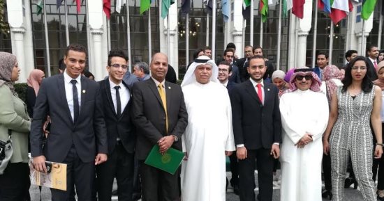 جامعة سوهاج تشارك بمؤتمر جامعة الدول العربية بالقاهرة  