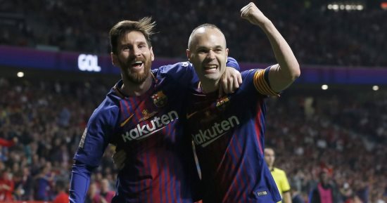 إنييستا يقود برشلونة أمام سوسيداد فى لقاء الوداع.. وميسي احتياطيا