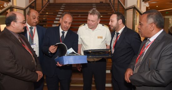 الإسكندرية تودع السفينة السياحية النرويجية "فايكنج صن" وعلى متنها ٩٥٠ سائحًا