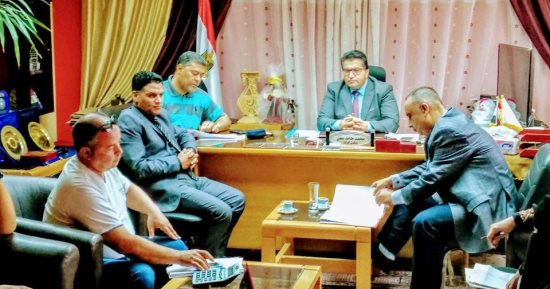 تعليم جنوب سيناء يستقبل وفد صندوق دعم وتمويل المشروعات التعليمية