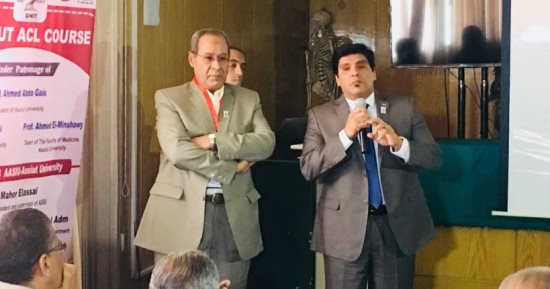 صور.. جامعة أسيوط تطلق الدورة السابعة لجراحات الرباط الصليبى بالمنظار