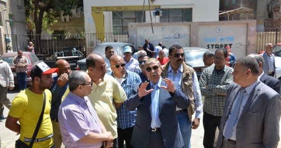 محافظ الإسماعيلية يتفقد تطوير ميدان مصطفى كامل وإحلال وتجديد نقطة تجميع القمامة