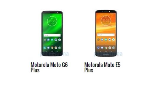 إيه الفرق.. أبرز الاختلافات بين هاتفى Moto E5 Plus و Moto G6 Plus
