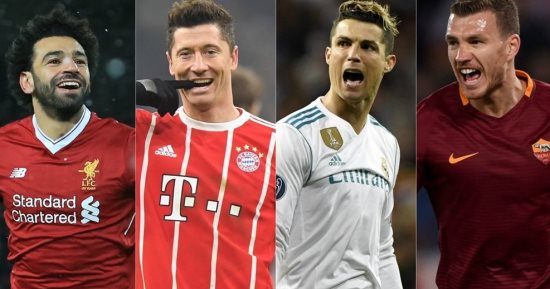 مقارنة بين نجوم نصف نهائى دورى الأبطال.. محمد صلاح ورونالدو الأبرز