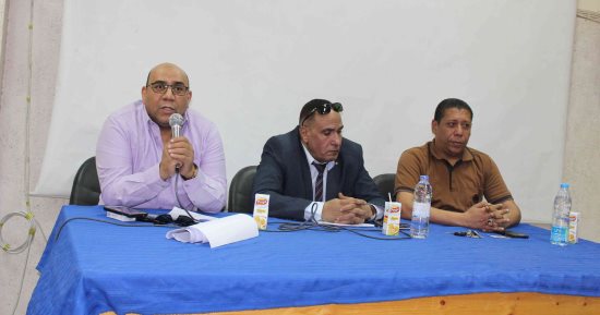 صور .. ندوة تثقيفية حول تنمية سيناء بكلية التربية الرياضية بجامعة جنوب الوادى