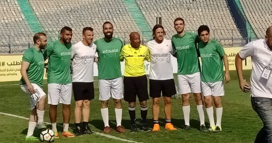 شاهد.. مباراة بويول وديل بييرو فى استاد القاهرة
