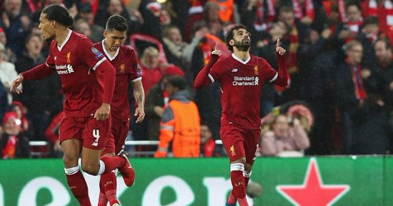 أهداف مباراة ليفربول وروما فى دورى الأبطال "محمد صلاح يسجل هدفين"