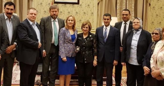 "خارجية البرلمان" تلتقى وفدا من مجموعة الصداقة الإستونية المصرية