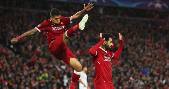 محمد صلاح يقود ليفربول لإسقاط روما بخماسية مثيرة فى دورى الأبطال.. فيديو
