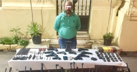 الداخلية تداهم ورشة سلاح بالمنصورة وتضبط 27 قطعة