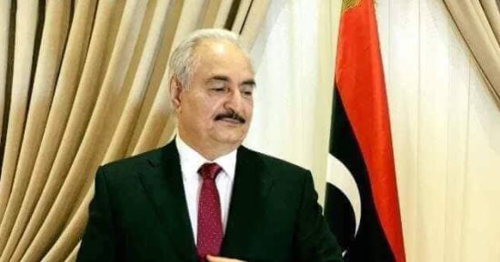 المتحدث العسكرى الليبى يكشف مراسم استقبال المشير حفتر فى بنغازى 