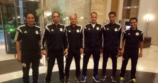 شاهد.. حكام موقعة الأهلى والزمالك فى معسكر بمصر الجديدة