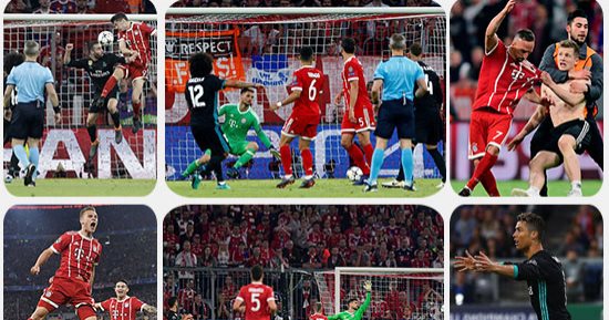 ريال مدريد يقترب من نهائى دورى أبطال أوروبا بثنائية فى ملعبه المفضل أليانز أرينا.. بايرن ميونخ يواصل السقوط أمام الفريق الملكى فى ليلة سيئة للدون رونالدو.. الميرنجى يُحقق الفوز 150 بقدم أفضل مدافع هداف