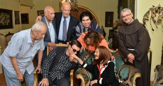 صور.. غرفة صناعة السينما تكرم الفنانة ماجدة الصباحى 