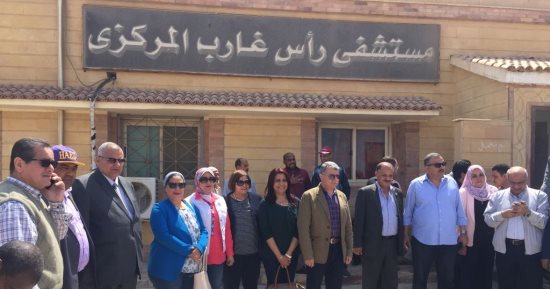 صور وفيديو.. وفد "صحة البرلمان" يتفقد مستشفى غارب بالبحر الأحمر