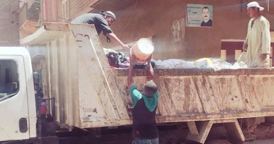 مصرع عامل نظافة تحت عجلات مقطورة لجمع القمامة بالمنوفية