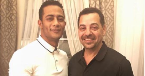 محمد رمضان عن صورته مع طارق العريان : " الله ولى التوفيق "