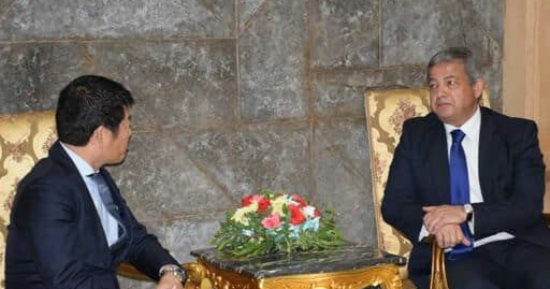 وزير الرياضة يلتقى رئيسى الاتحاد الدولى والأفريقى للجمباز