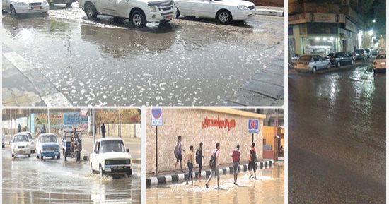 صور.. الأمطار والسيول المحملة بالثلوج تضرب المحافظات.. ظهور الثلوج لأول مرة بالمنوفية.. المحليات توجه المياه بسيارات الكسح وعمال النظافة.. ومحافظات الصعيد تستعد للموجة بتجارب "صقر" وسيناريوهات محاكاة للطوارئ