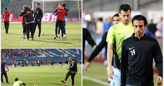 الأهلى والزمالك يُعلنان تشكيل الفريقين للقمة 116.. أجاى وسليمان والشناوى فى تشكيل الأحمر.. جنش وحفنى وكاسونجو فى تشكيل الأبيض.. مساعد وزير الداخلية يراقب الترتيبات.. والحنفى يعاين الملعب قبل اللقاء بـ90 دقيقة