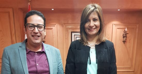 نبيلة مكرم وزيرة الهجرة وشئون المصريين بالخارج تشيد بفيلم "إحياء الجذور"