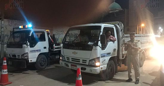 تحرير 1478 مخالفة مرورية فى حملة مكبرة بالمنوفية