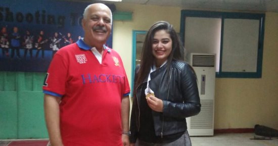 عفاف الهدهد تحصد ذهبية المسدس.. وطلائع الجيش يفوز بالمركز الأول للفرق