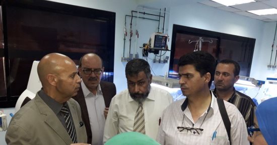 وكيل "صحة الشرقية" يقرر وقف حافز مدير مستشفى ومعاونيه بسبب الإهمال