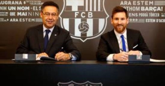 رئيس برشلونة يتجنب الدخول فى صراع مع ميسي منعا لتفاقم الأزمة